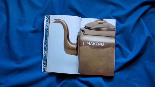 Global Objects - interior page spread - Making