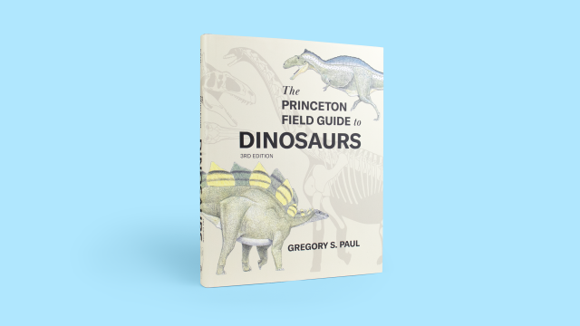 The Princeton Field Guide to Dinosaurs front cover.