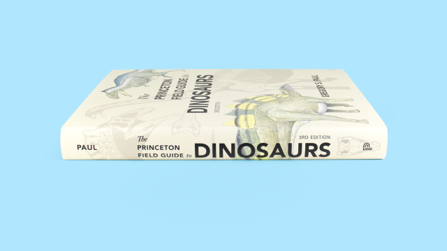 The Princeton Field Guide to Dinosaurs book spine.